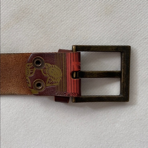 Ambiguous real leather belt - Picture 5 of 7